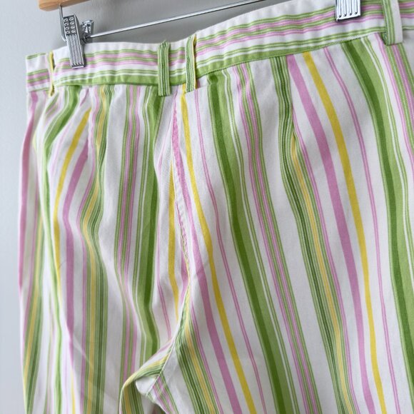 Selene Sport Colorful Striped Capri Pants - Picture 8 of 10